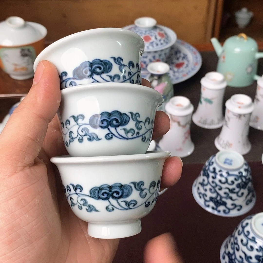 开播福利景德镇纯手绘茶器