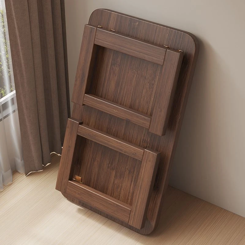 新疆包邮可折叠小桌子折叠桌炕桌实木家用榻榻米茶桌茶几床上卧室