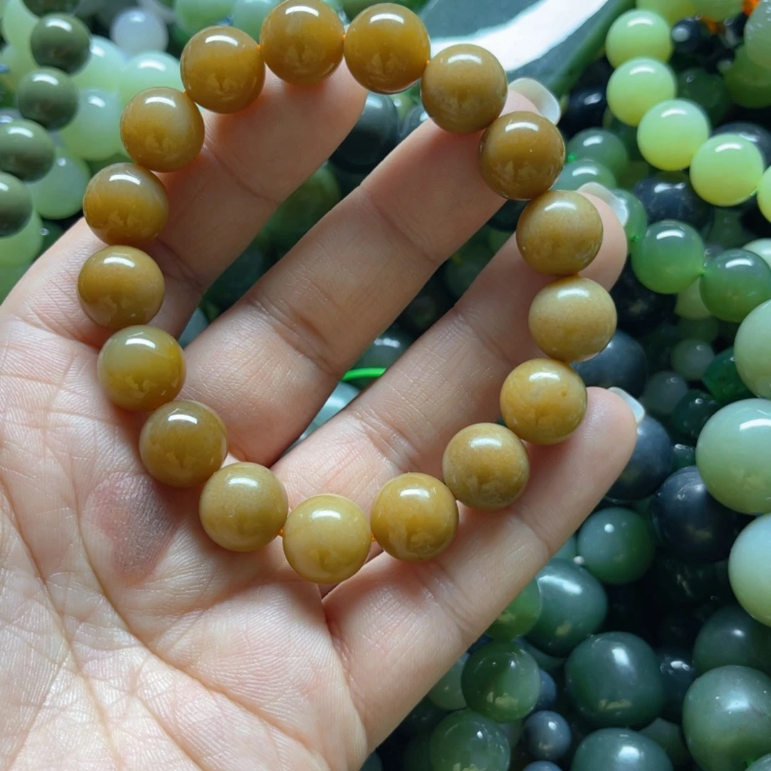 和田玉手链未镶嵌