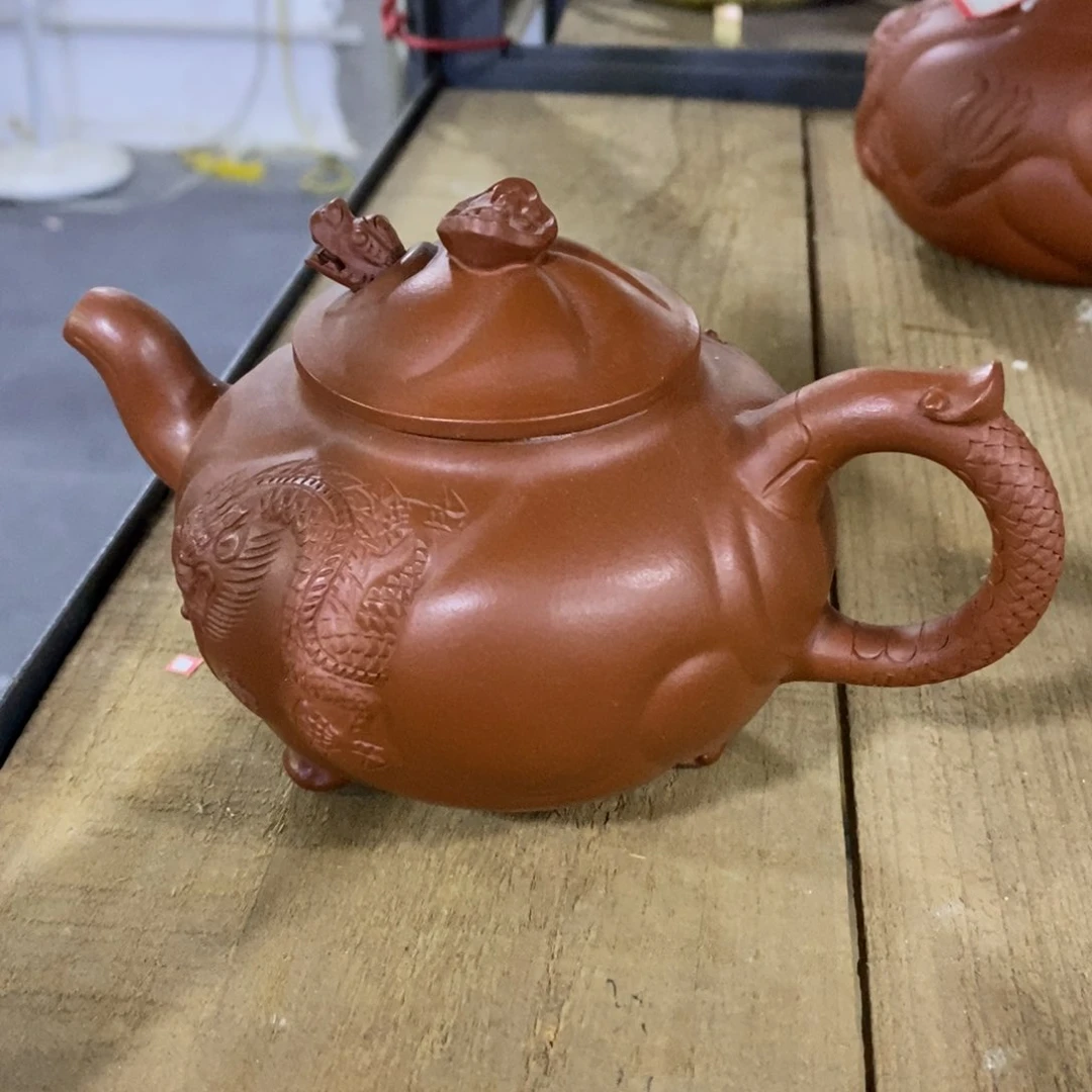 紫砂茶壶原矿手工166