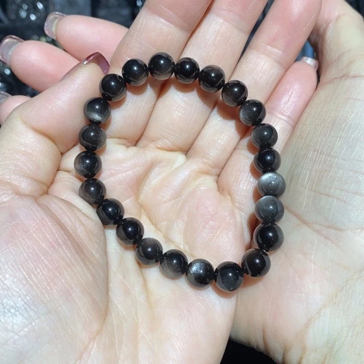 黑曜岩手链未镶嵌章*歌