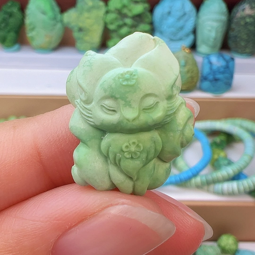 未镶嵌绿松石项链