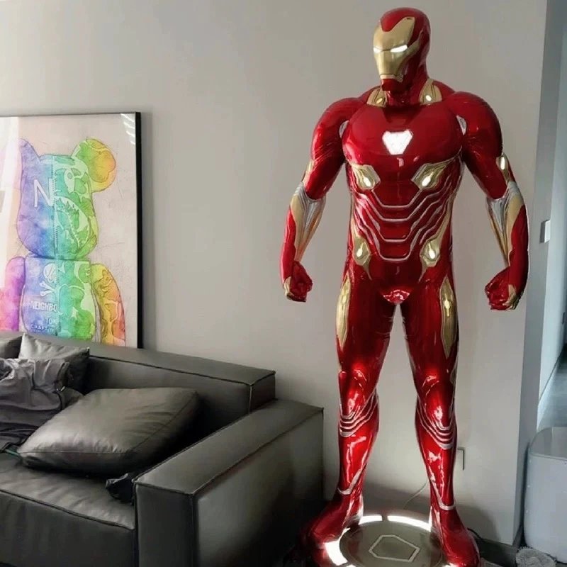 钢铁侠手办MK501比1雕像落地摆件适用于客厅商铺等高版本《包邮》