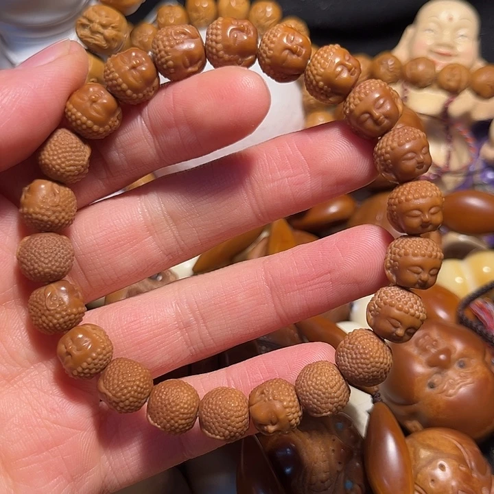 手串/手链橄榄核猴头1.1宝宝佛