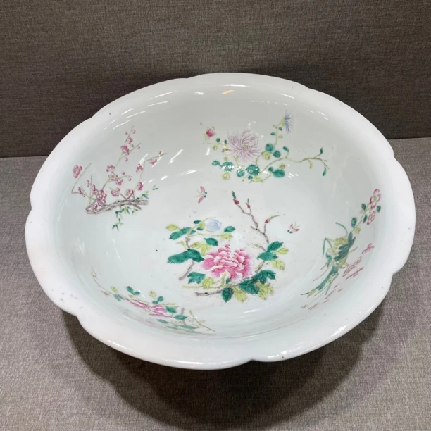 Cc50d50s7500wj粉彩花卉大盆