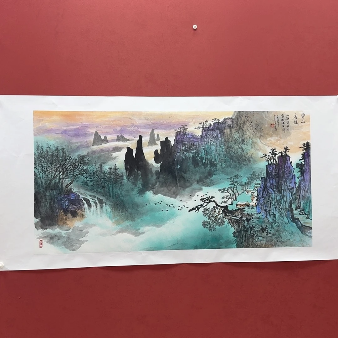 国画国画纯手绘作品欣赏