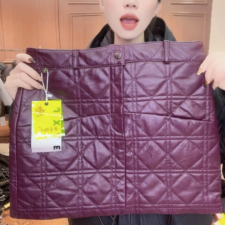 140……150斤皮短裙