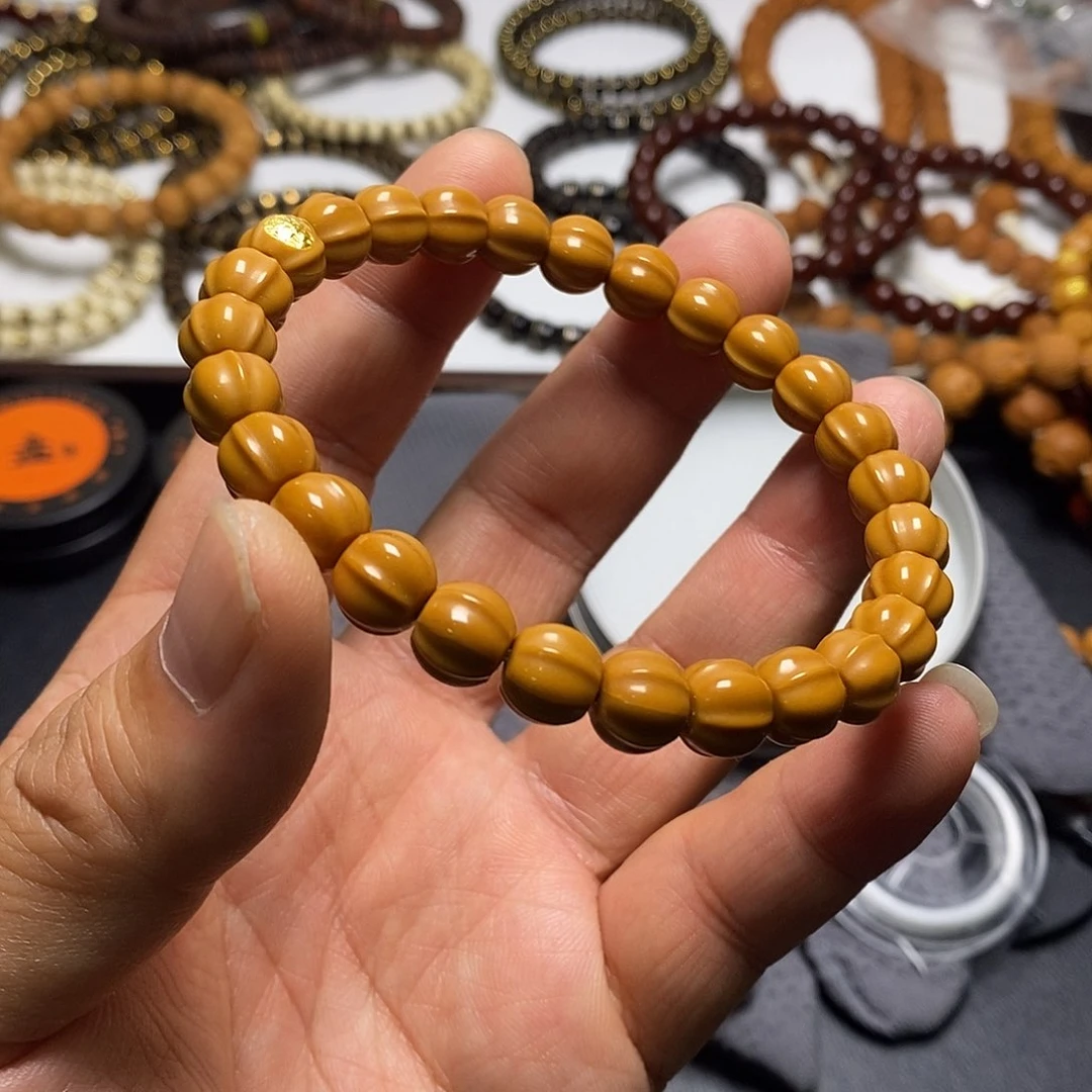 猴头核桃手串全品9左右超小鲨鱼鳍27号