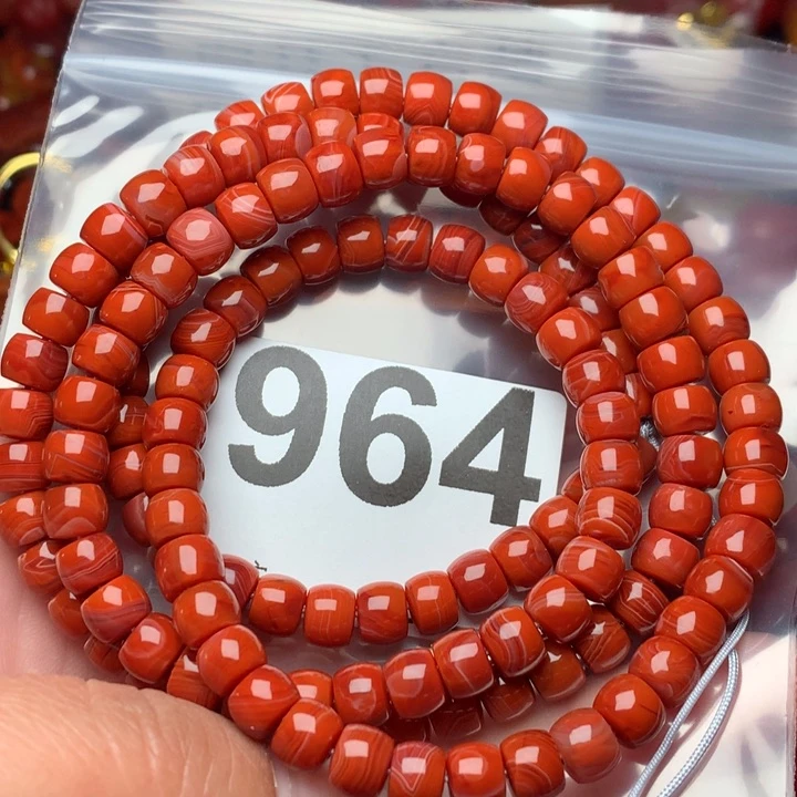 南红玛瑙手链未镶嵌汐**妈