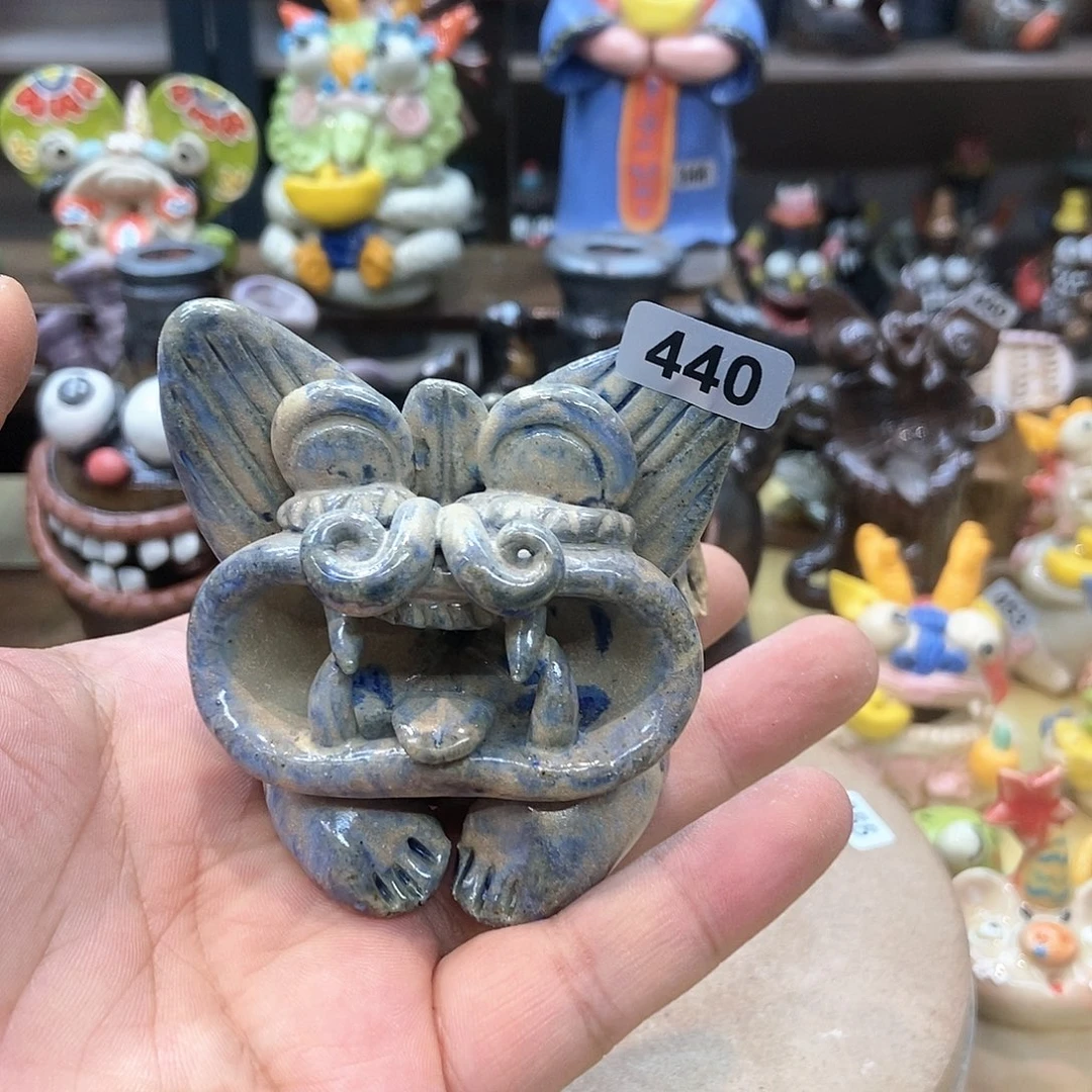 摆件直播间手工陶瓷摆件440