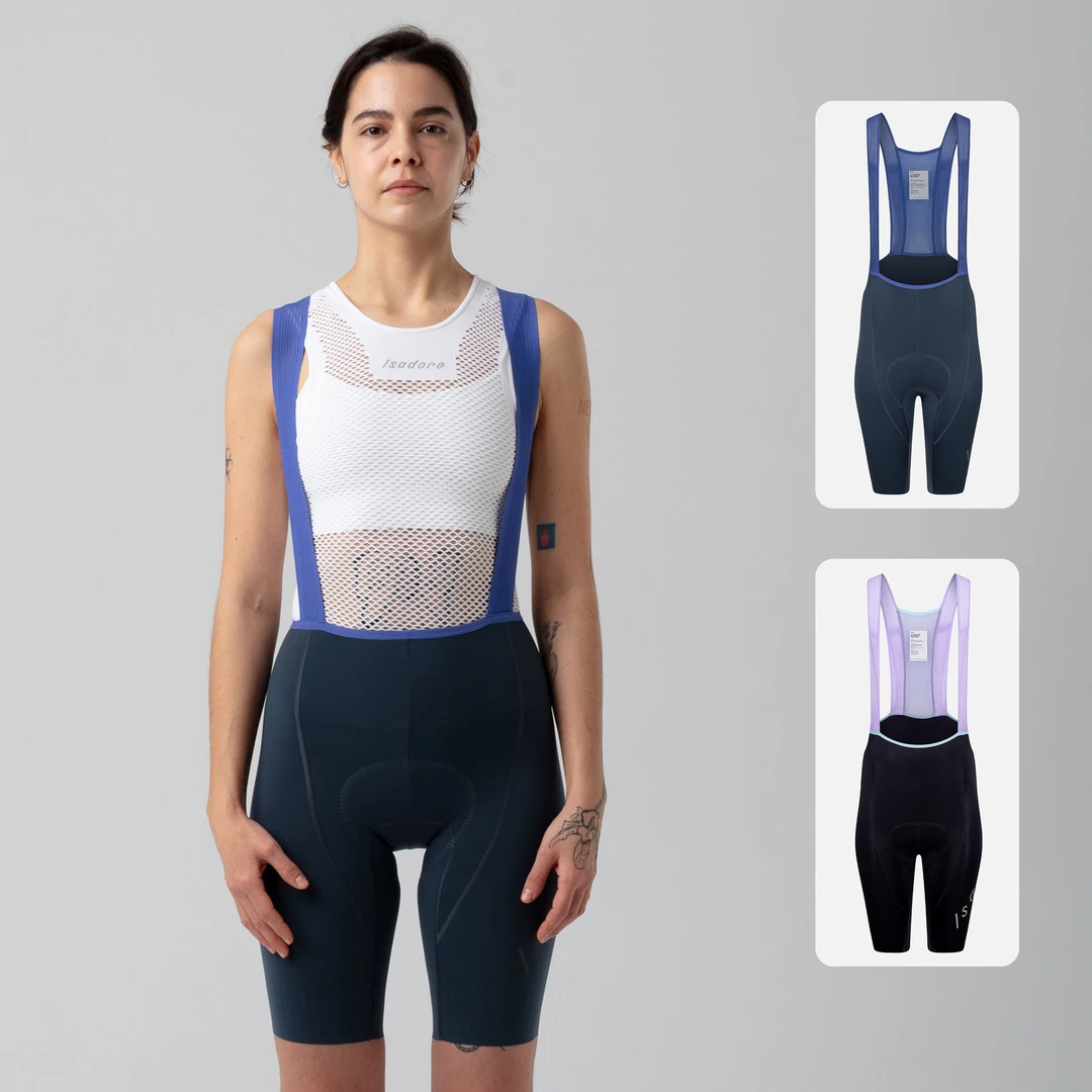 Isadore Alternative 女士 背带骑行短裤