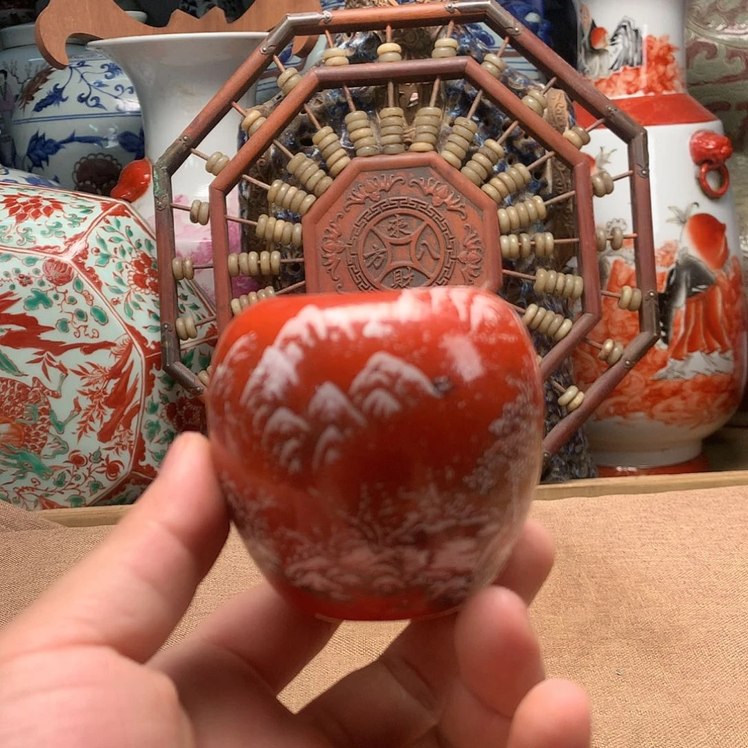 摆件景德镇陶瓷杯子