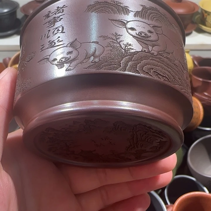 茶杯紫砂全手工紫砂
