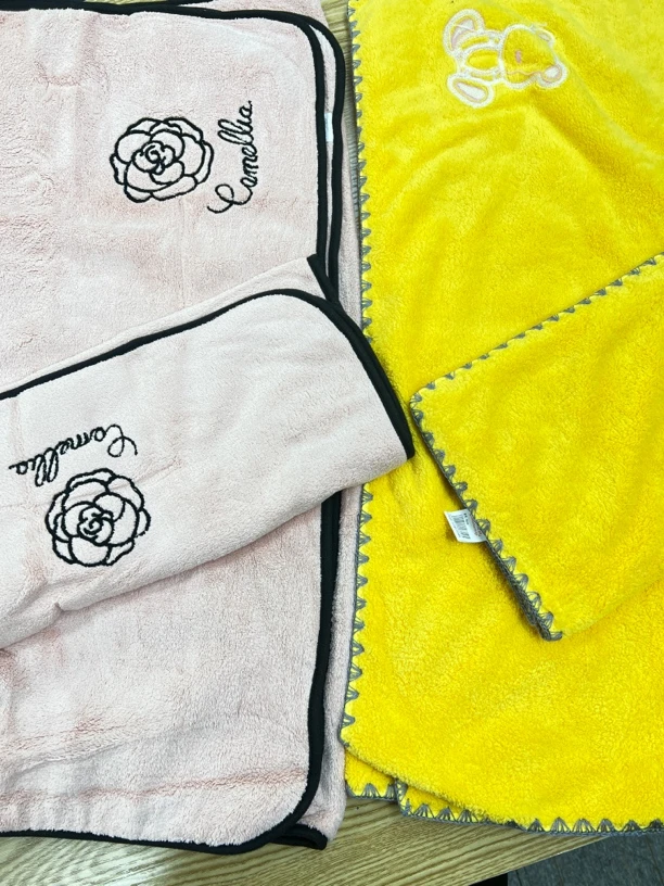 503/珊瑚绒浴巾毛巾组合/欧盼全品