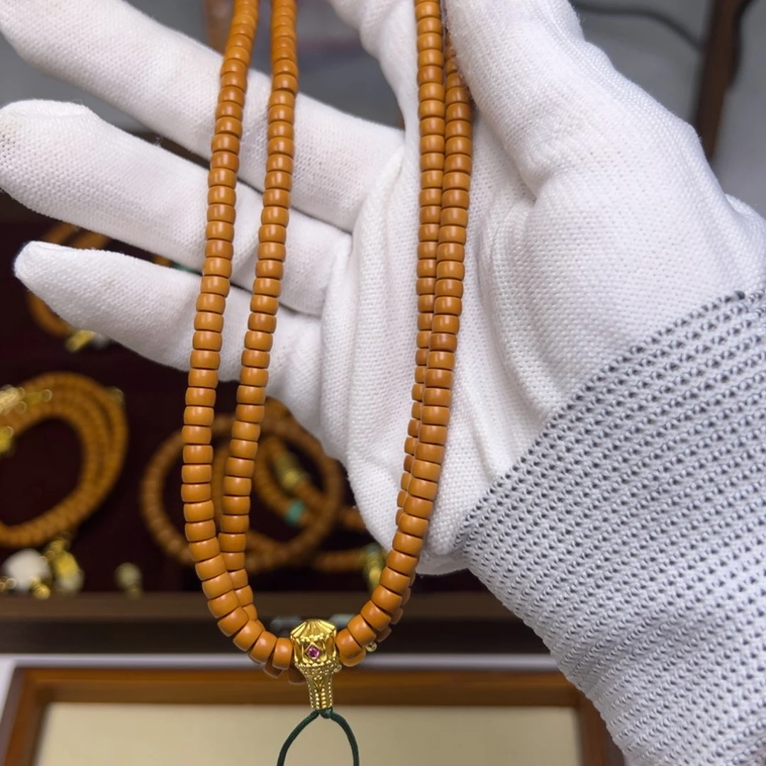 橄榄核吊坠5满配108脖挂1111