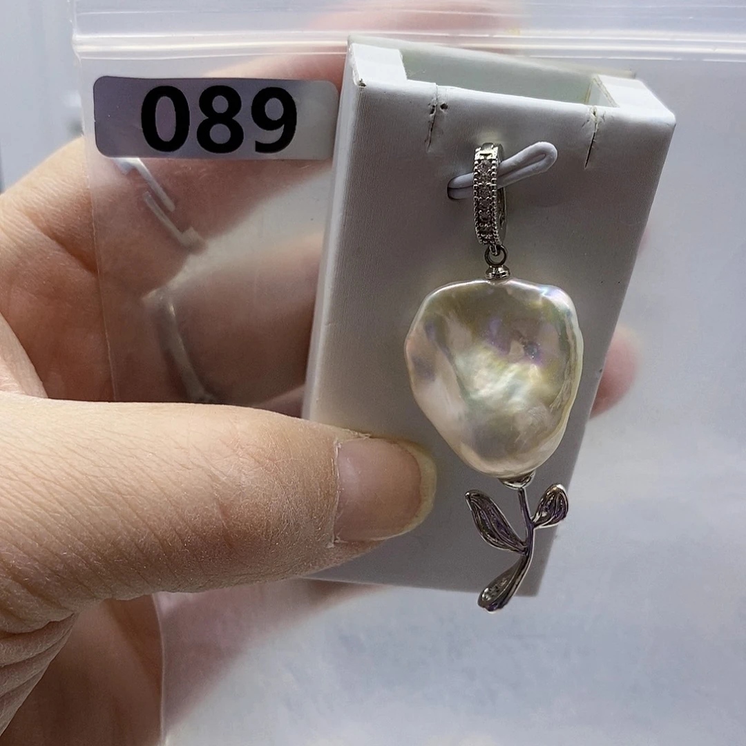 颈饰合金淡水珍珠