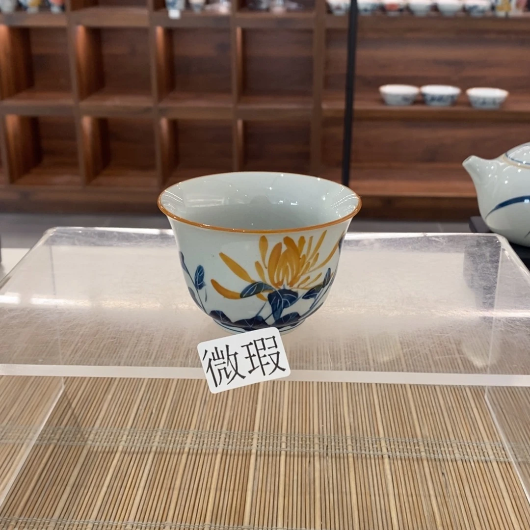 釉下彩手工绘制手工绘制