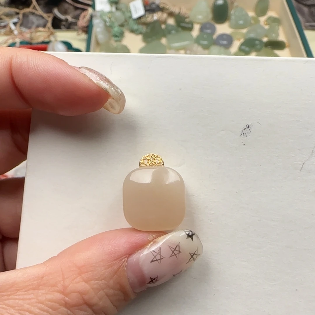 和田玉颈饰未镶嵌番****a