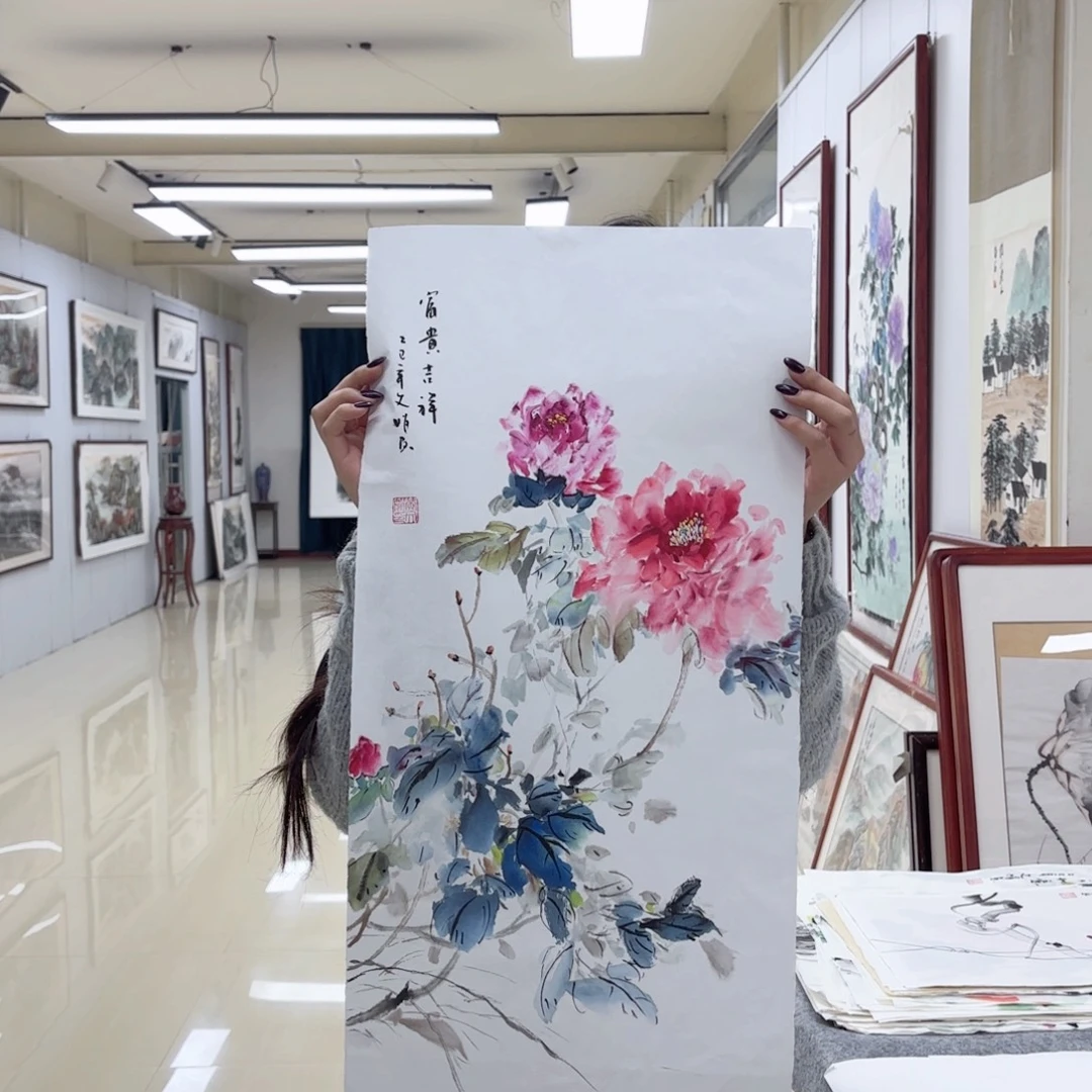 国画国画作品集一个