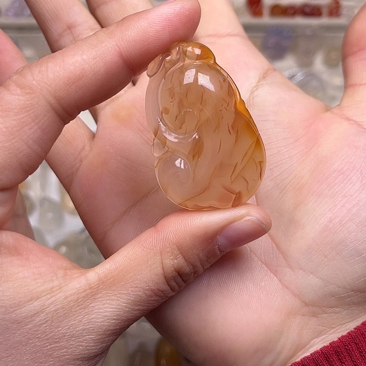 玛瑙/玉髓未镶嵌颈饰