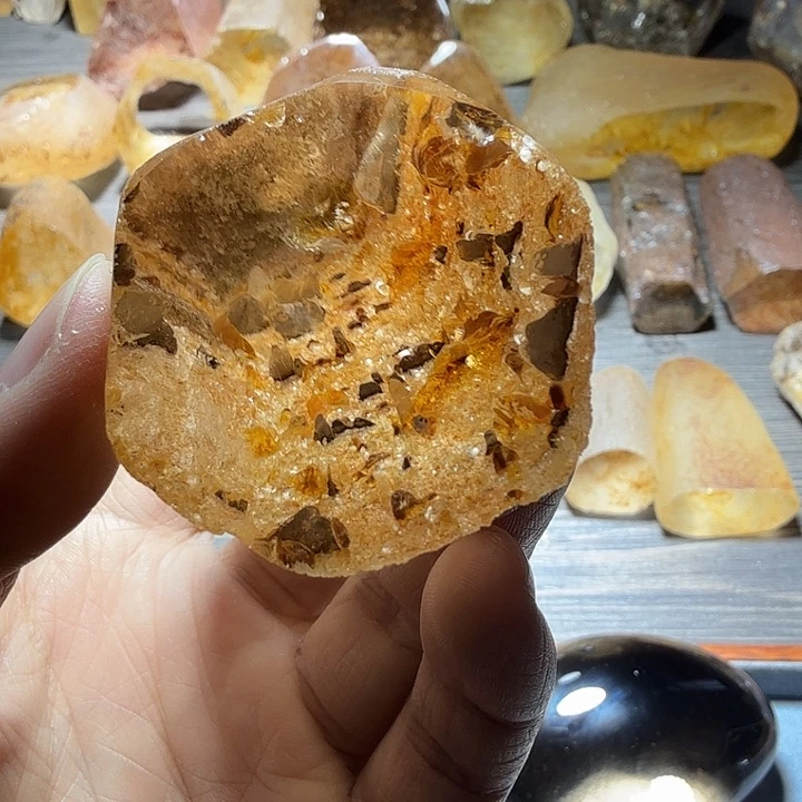 水晶未镶嵌珠宝半成品