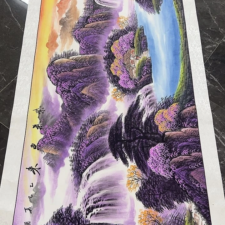 国画手绘作品甩货库存