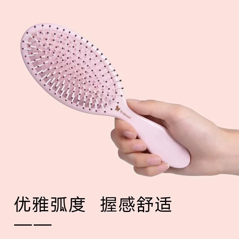 便携梳子女士专用长发气垫梳网红款可爱少女防静电气囊卷发梳按摩