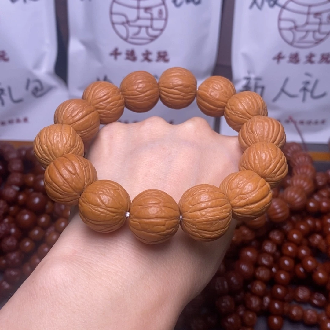 猴头核桃手串聚宝盆