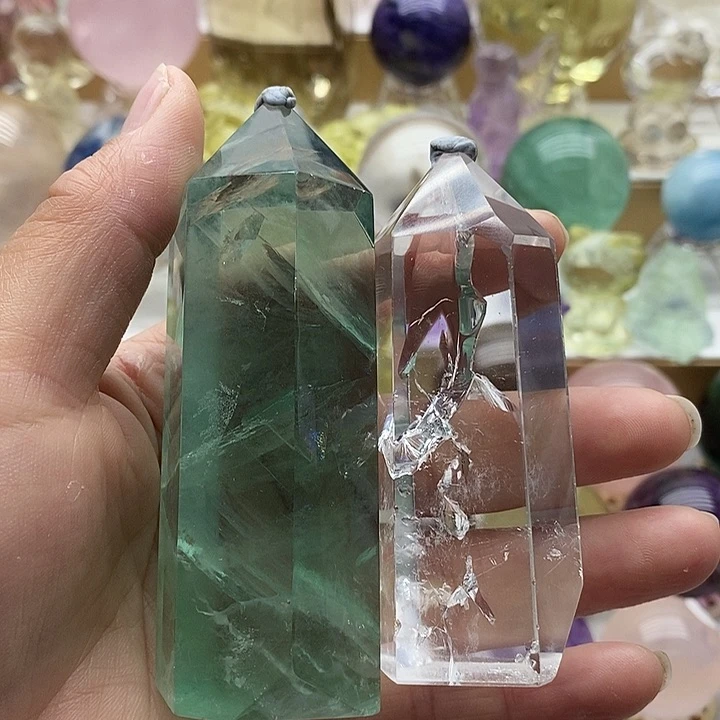 40号 天然水晶未镶嵌水晶其****物