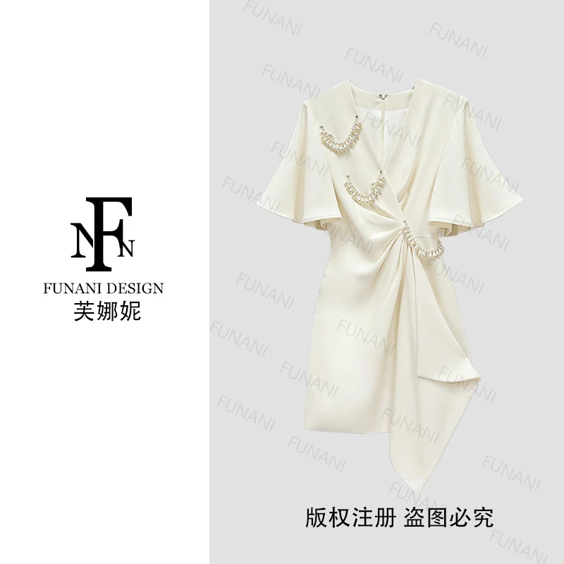 FNN 【一帘幽梦】新款2025休闲洋气衣服女穿搭女装连衣裙F2520033