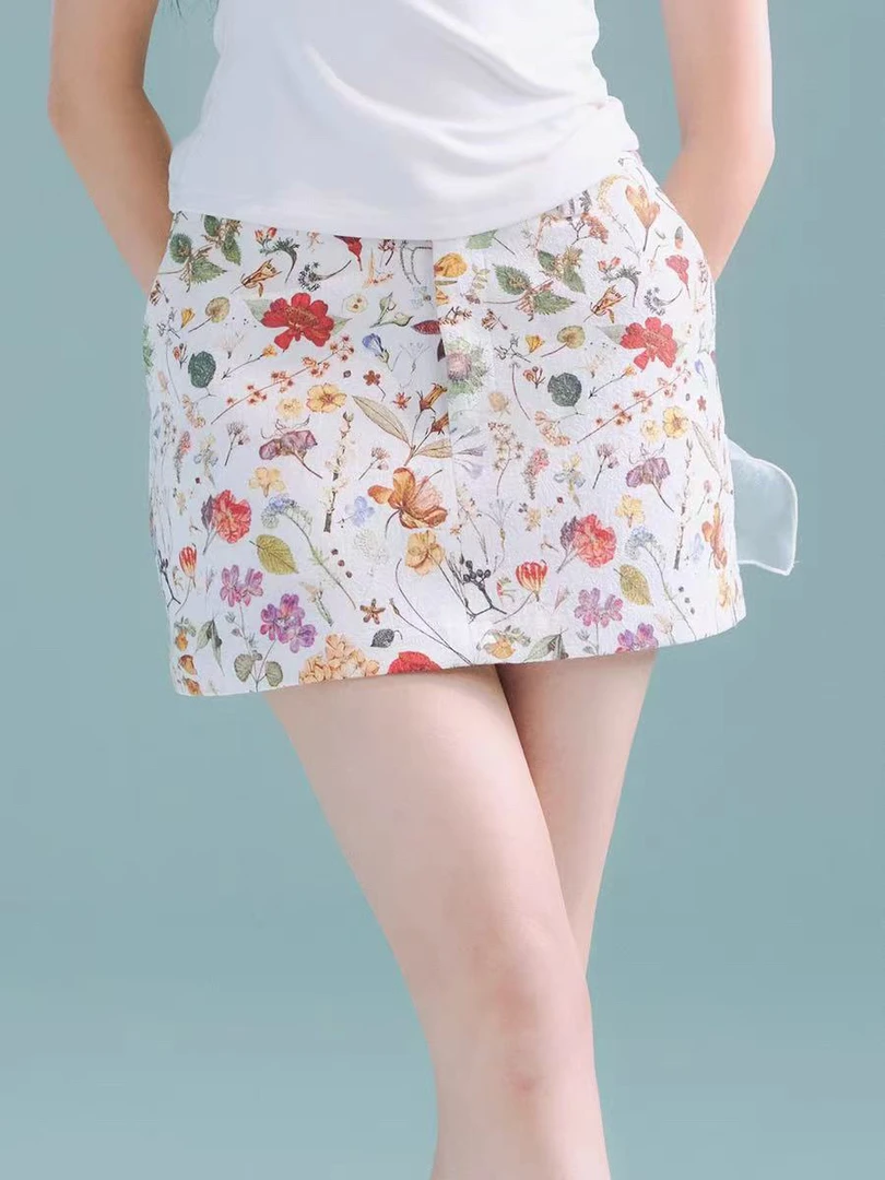 陈陈严选时尚提花半裙