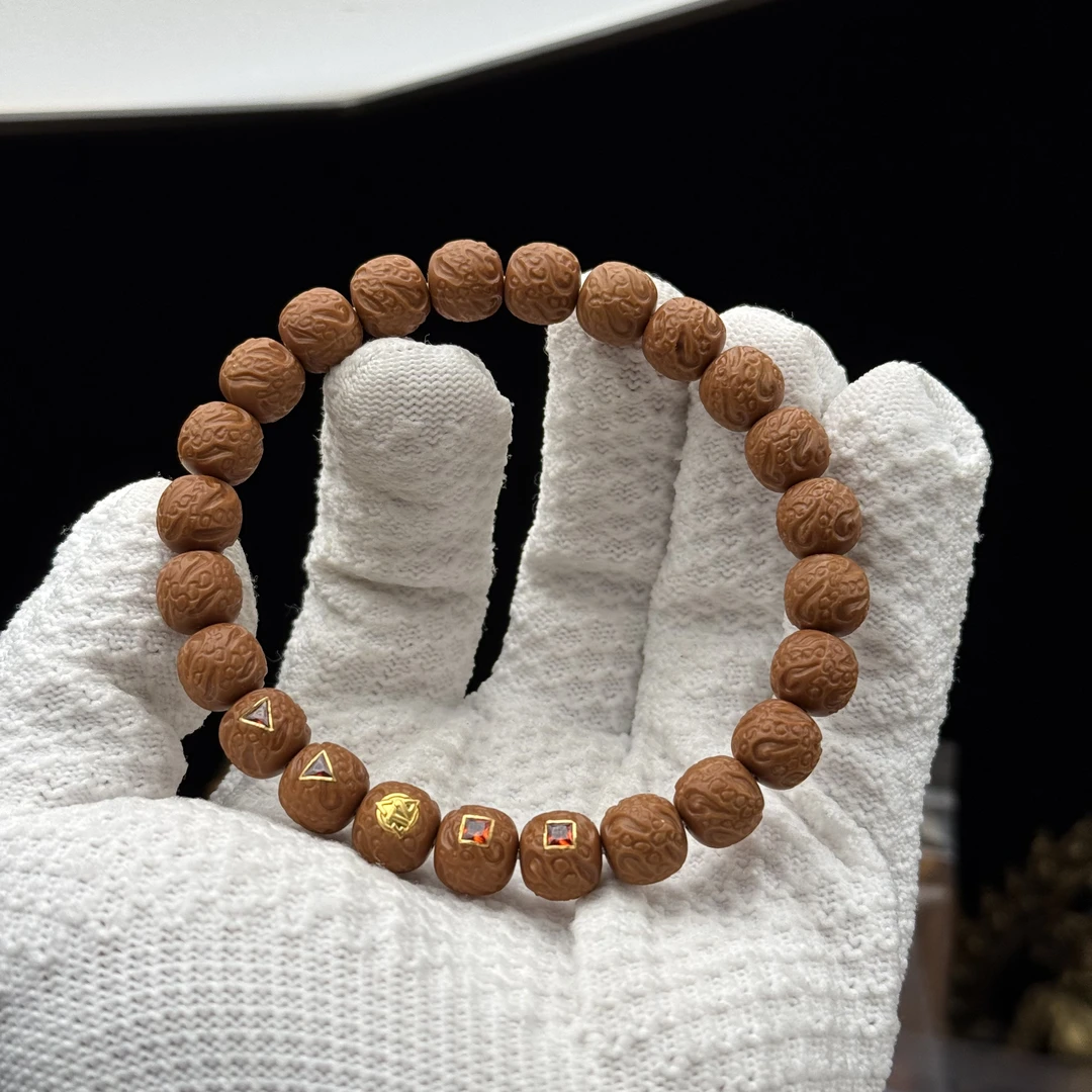 【天作】九天玄鸟 猴头手串