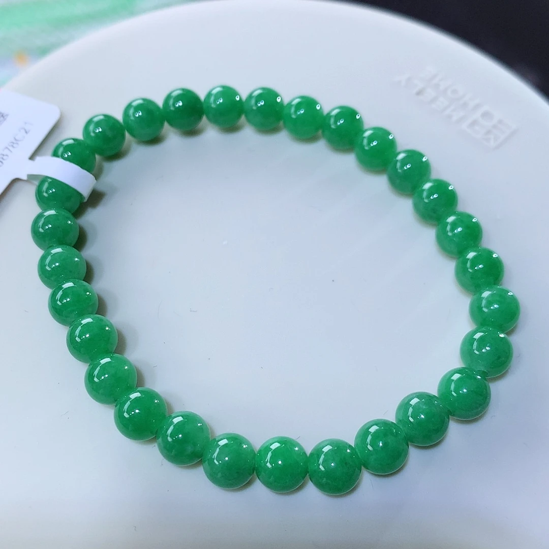 未镶嵌手串翡翠翡翠卡6.6