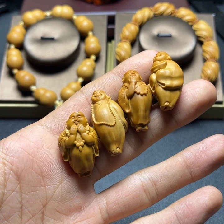 *****橄榄核手串/手链橄榄核雕单颗