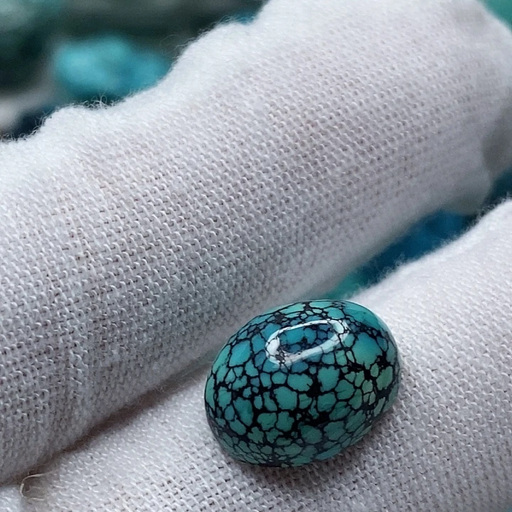 绿松石未镶嵌天然原矿 地大质检