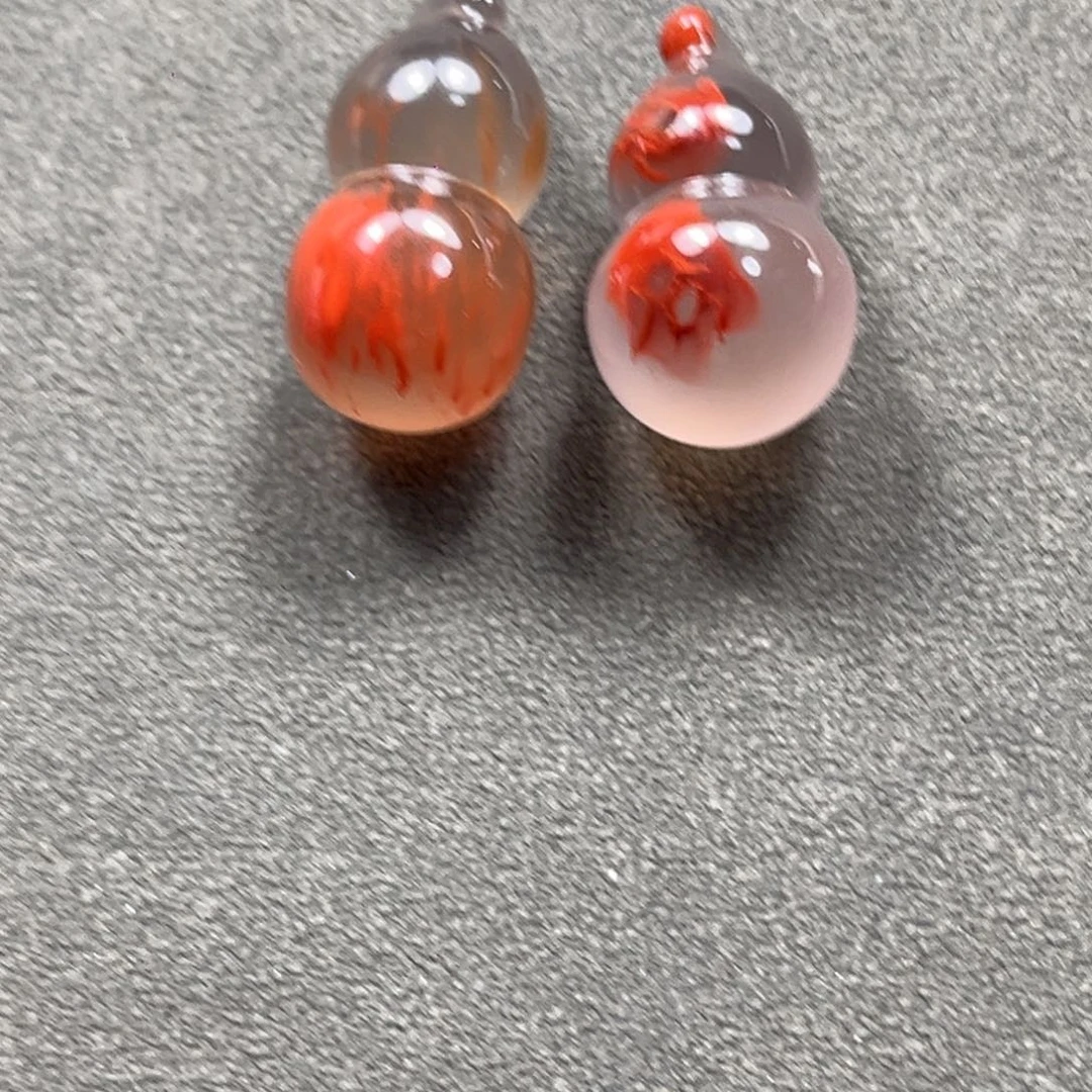 玛瑙/玉髓颈饰合金渡*