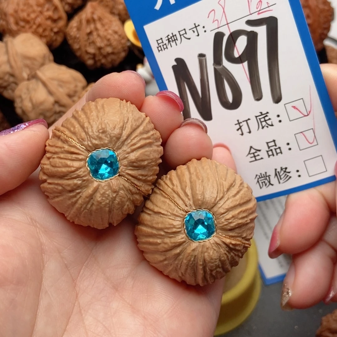 桃核吊坠核桃猴头全品
