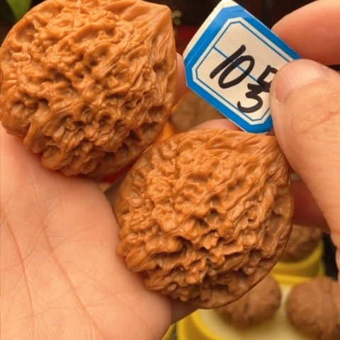 文玩核桃吊坠官帽46