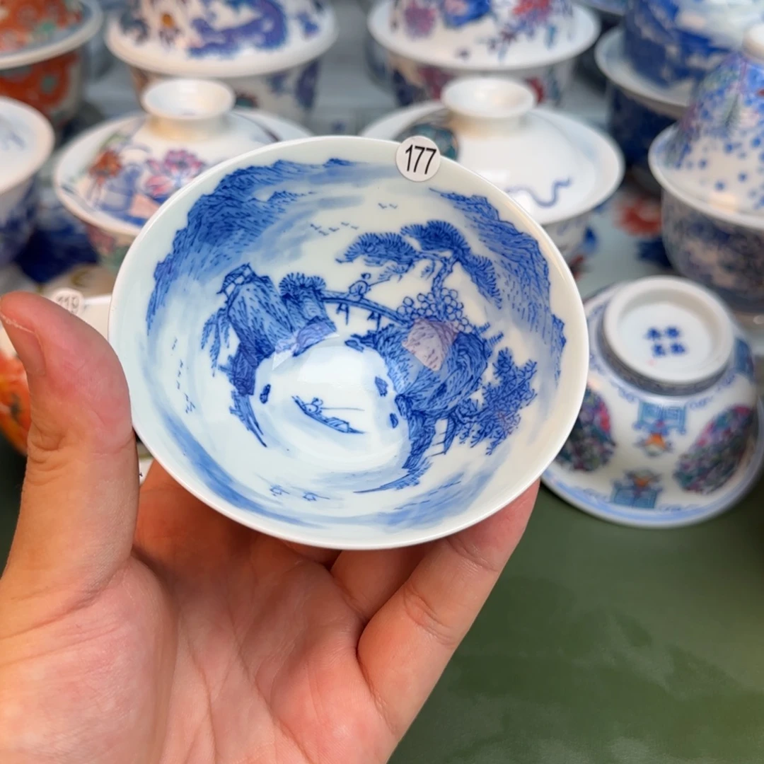 彦祖纯手工手绘茶具177