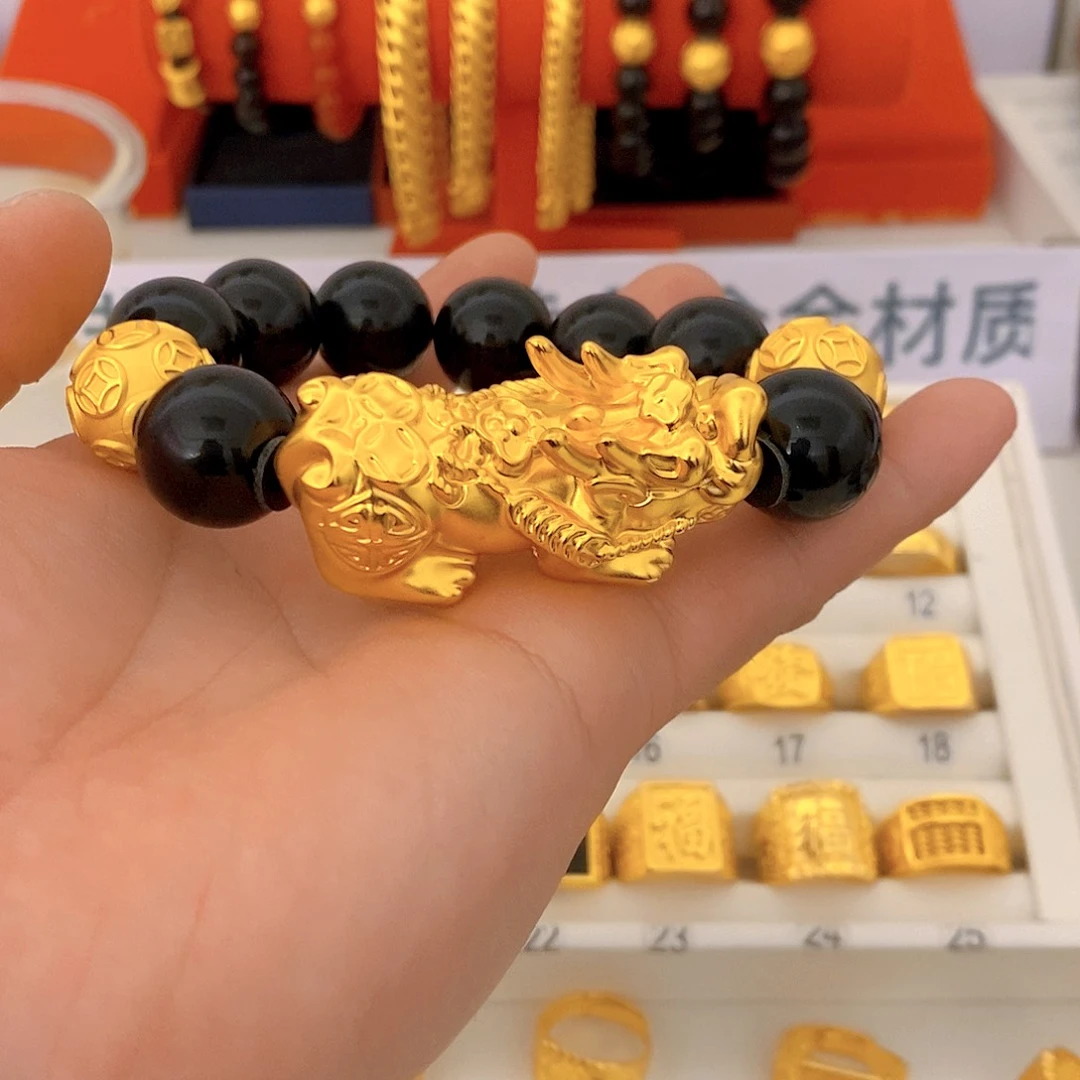 铜合金18毫米大貔貅手串