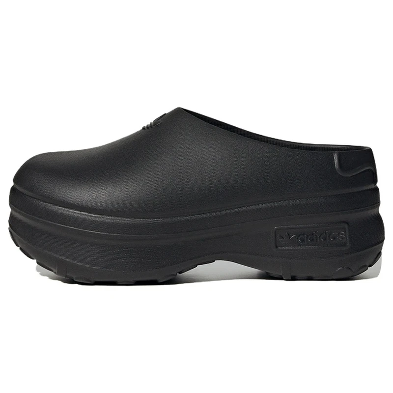 adidas阿迪stansmithmule厚底穆勒厨师拖鞋运动凉鞋增高IE4626