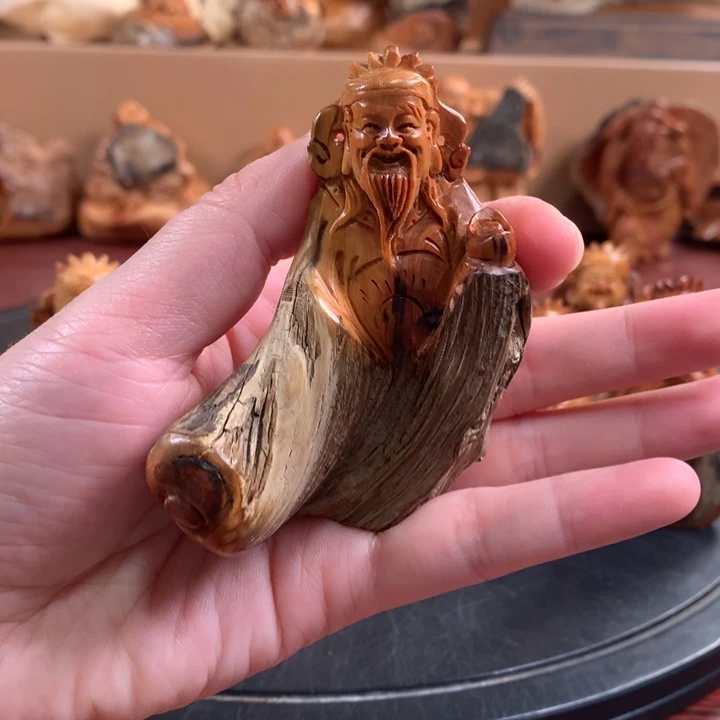 柏木（崖柏）根雕手把