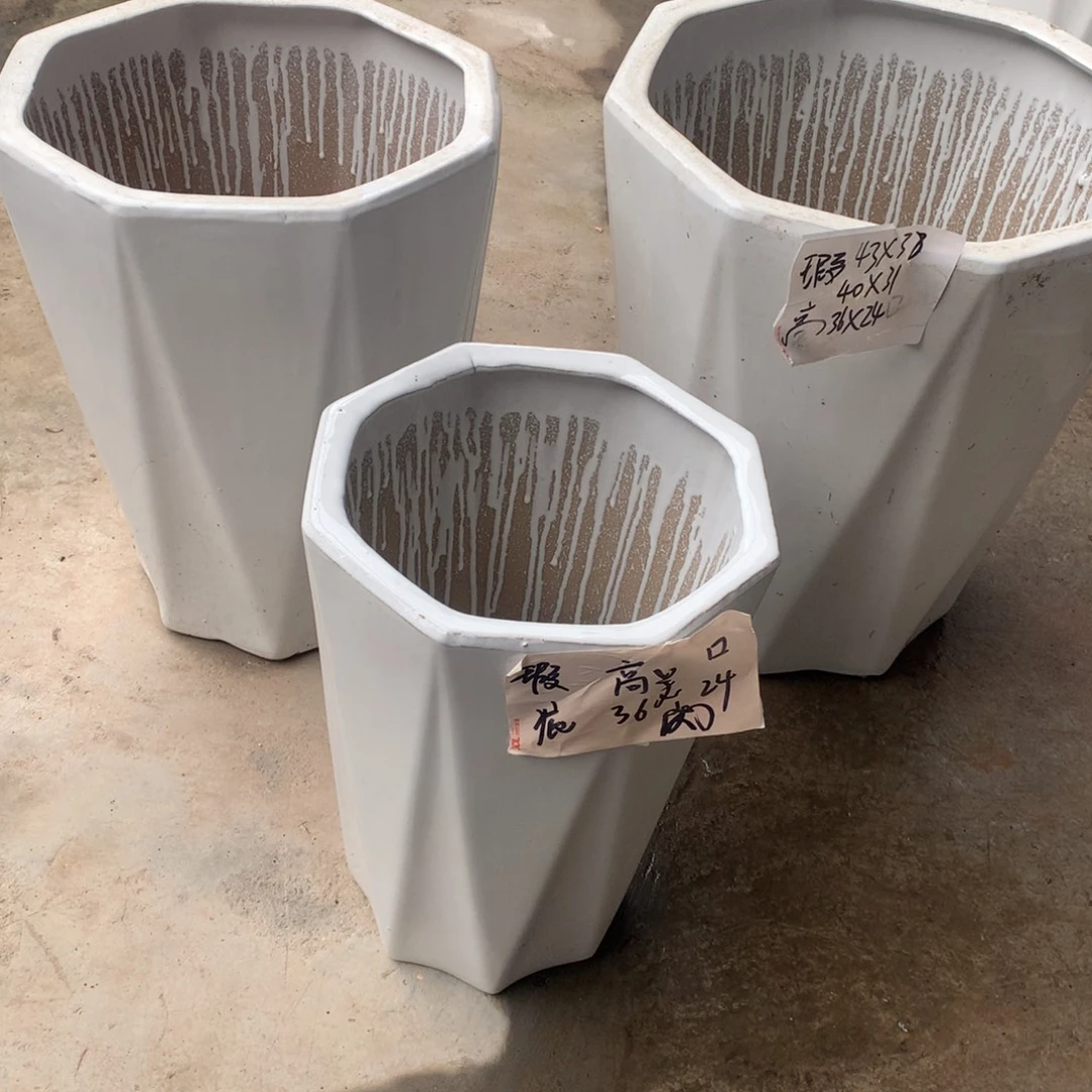 瑕疵高温陶瓷花盆