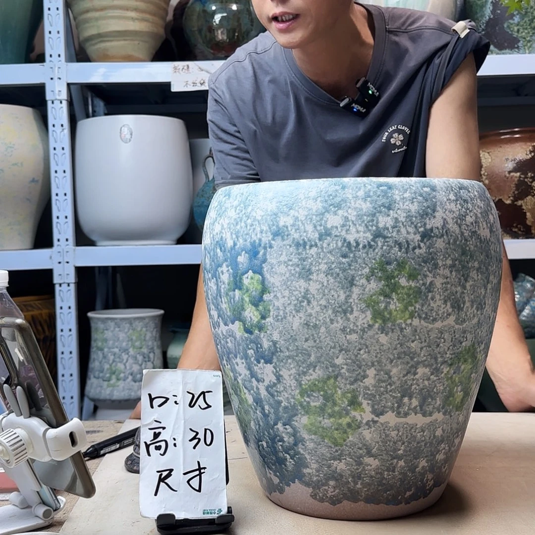 25@30 紫砂花盆尺寸