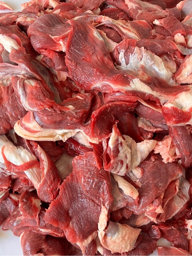 纯干牛肉筋牛肉头筋头巴脑红烧酱香鲜出火锅速冻批发发货