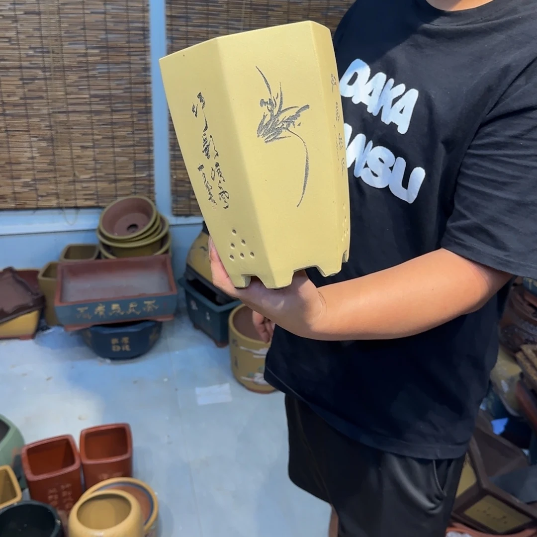 紫砂花盆口径15.20口径