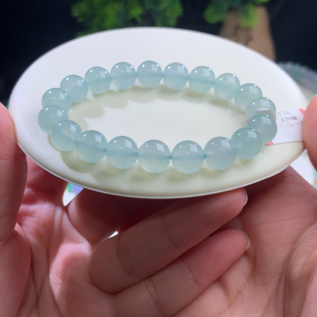 未镶嵌手串翡翠冰晴底卡10