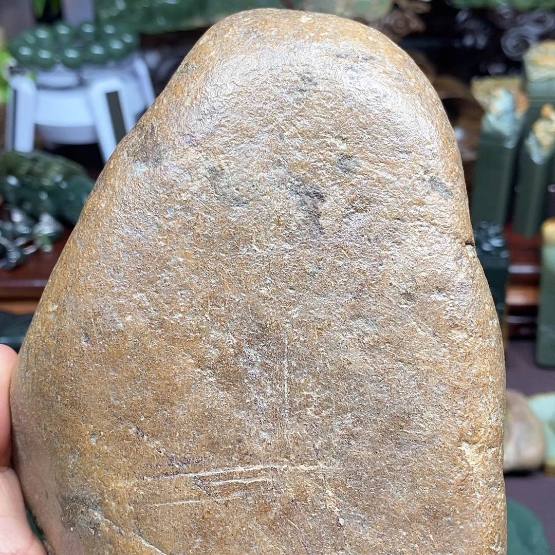 粮***田岫岩河磨玉（透闪石质玉）未镶嵌颈饰