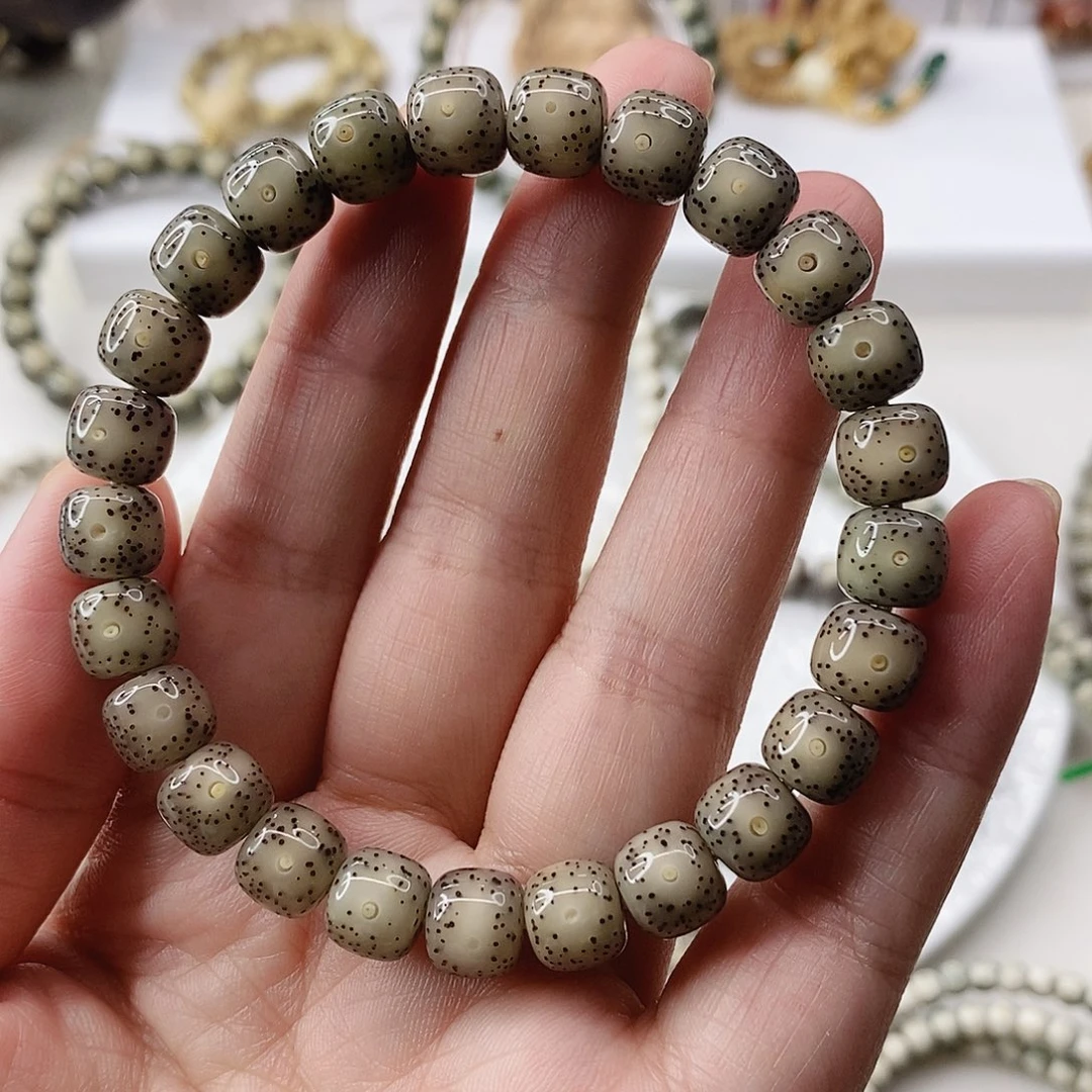 星月菩提手串增****沟卡9冰糖