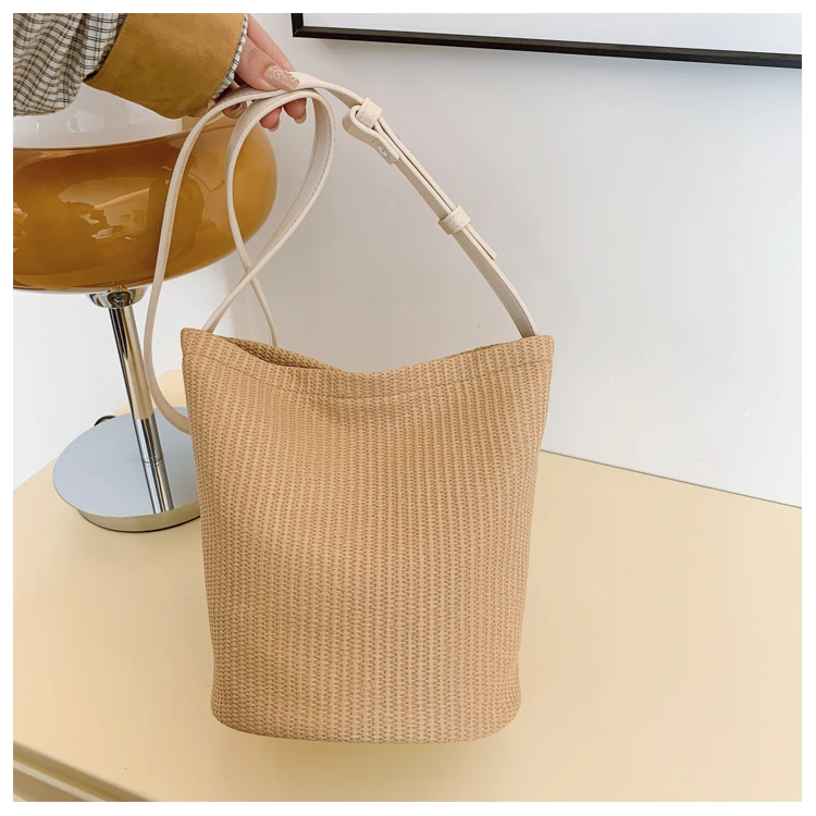 [水桶包]春季新款水桶包大容量经典女包通勤包单肩包斜挎包包